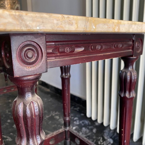 Marble side tables set used