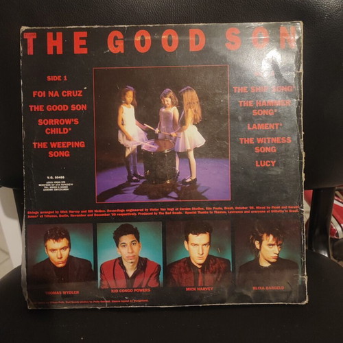 Nick Cave & The Bad Seeds The Good Son vinyl record used, rock