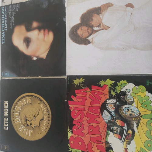 Vinyl records used, pack of 60 foreign content