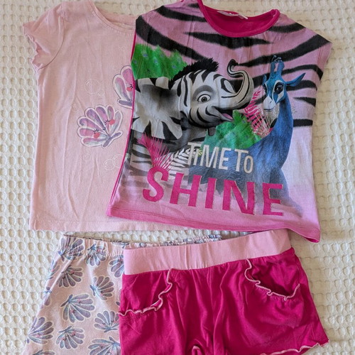 Pajamas for 5 Years Old Girls used, summer, pink