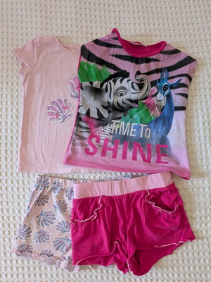 Pajamas for 5 Years Old Girls used, summer, pink