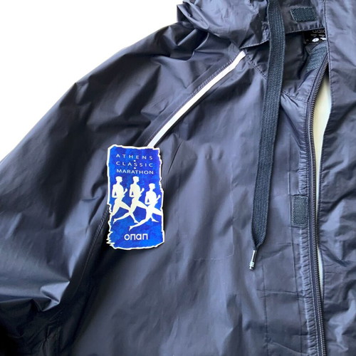 Adidas windbreaker rain jacket blue used size M/L