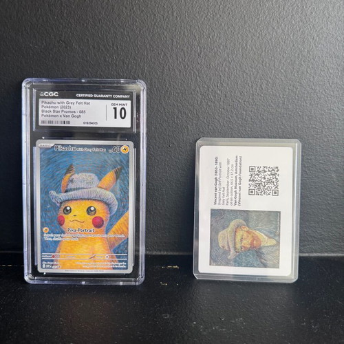 Pokemon x Van Gogh Pikachu CGC 10 Gem Mint καινούργιο