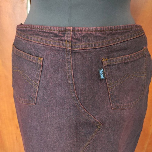 Vintage Toi&Moi Sports midi denim skirt like new, Y2K