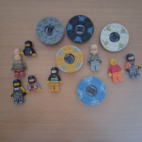 Lego Ninjago Spinner set like new, original 2012 figures