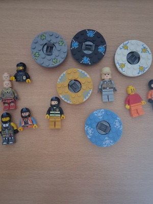 Lego Ninjago Spinner set like new, original 2012 figures