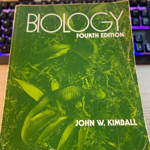 Biology used book 1978, John W. Kimball