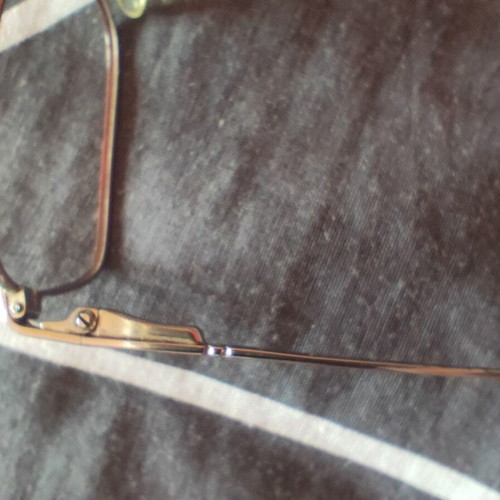 Emporio Armani eyeglass and sunglasses frame like new, gold