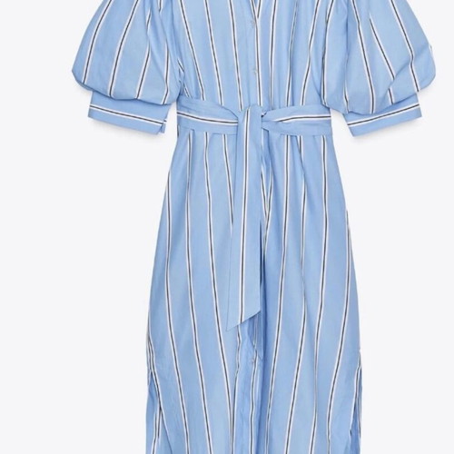 Zara striped dress like new, fits XS and small