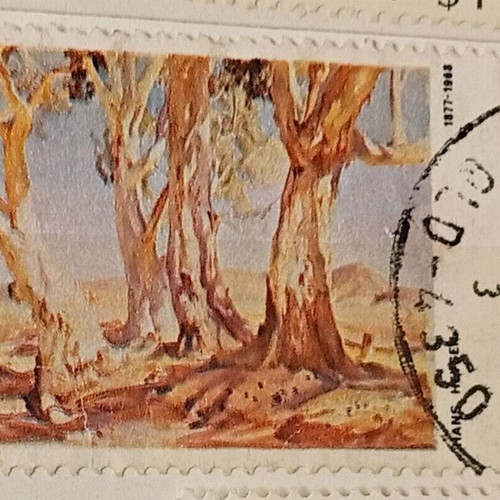 Australia stamp used