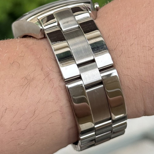 Vogue Chronograph watch like new, stainless steel, quartz