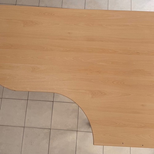 Wooden heavy-duty desk like new