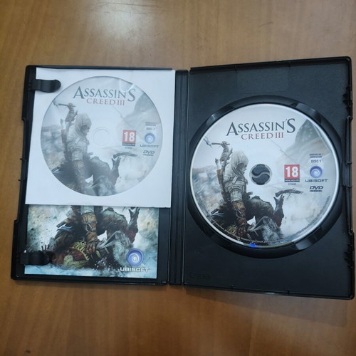 Assassin's Creed 3 PC game DVD-ROM