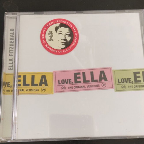 Ella Fitzgerald Love Ella CD like new, jazz