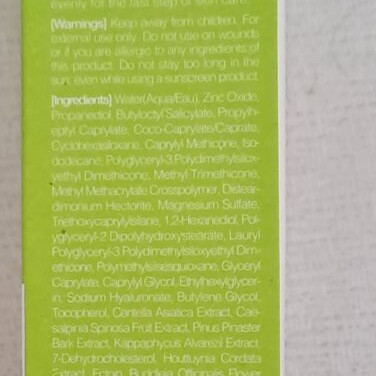 Dr.G Green Mild Up Sun SPF 50+ Zinc Mineral Sunscreen 50ml
