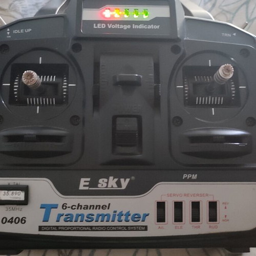 E-sky 6-Channel Transmitter 0406 35MHz