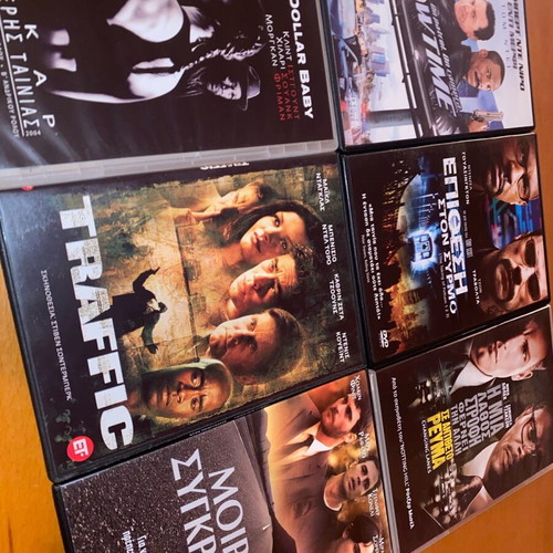 Set of 6 DVD Oscar Winning Masterpieces & Thrillers like new, subtitles