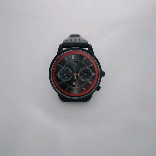MVMT Powerlane men's watch like new with chronograph and black rubber strap