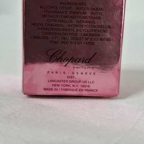 Miniature Pink Diamond Wish Chopard Eau de Toilette 5ml boxed