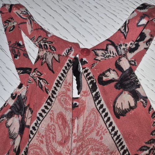 Superdry boho red salopette M used