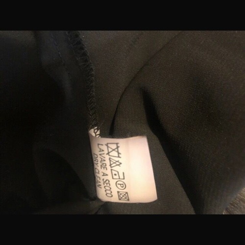 Artisti Italiani dress M gray like new, seta silk