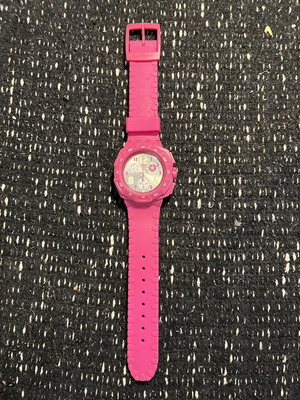 Swatch New Chrono Huyana SUIP400 wristwatch like new, pink