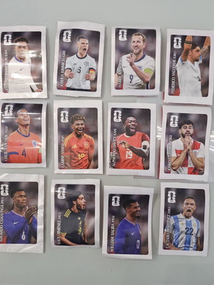 Panini Coca-Cola FIFA World Cup 2026 stickers set of 12 new