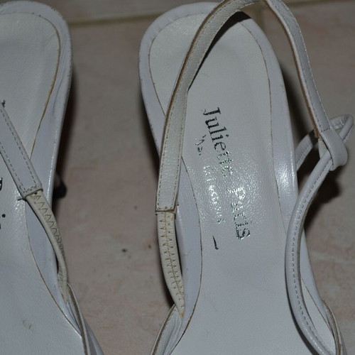 Juliette Paris white pumps used, size 38