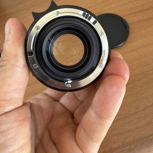 Leica Summilux 35mm FLE II lens used