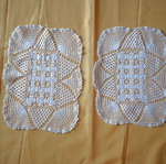 Handmade doily set new