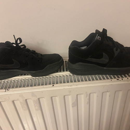 Nike Air Jordan 90 No 38.5 like new, black shoes