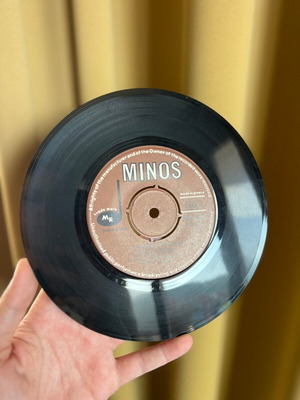 Giorgos Katsaros O Epipolaios vintage 45rpm vinyl Minos 1969 like new, laiko