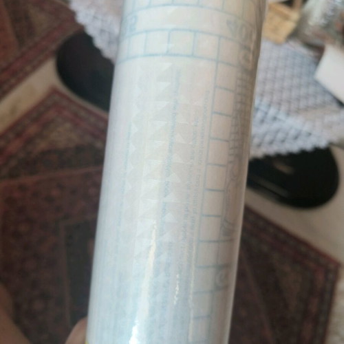Decorative self-adhesive wallpaper roll transparent with rhombuses new
