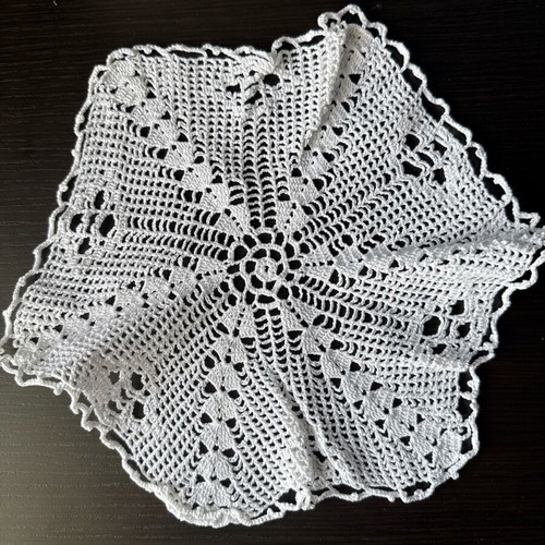 Handmade embroideries used, set of 3 pieces