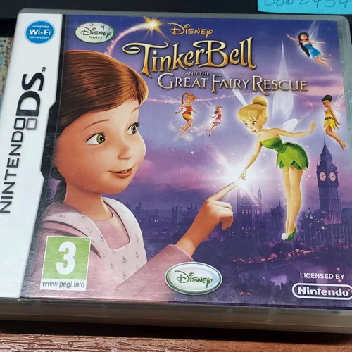 Tinkerbell and the Great Fairy Rescue Nintendo DS box used, complete