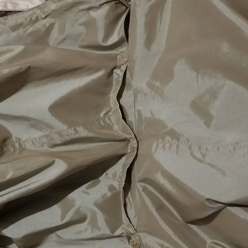 Women's waterproof jacket used with inner pocket and removable hood size M