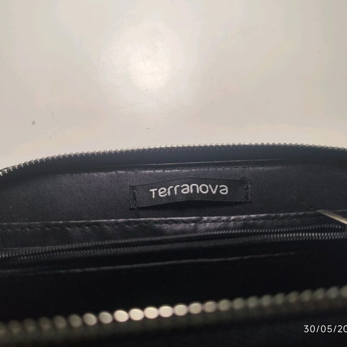 Wallet with fur like new, Teranova
