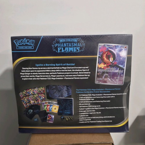 Phantasmal Flames ETB Pokemon Center new
