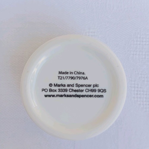 Baby teeth box new, porcelain case with lid