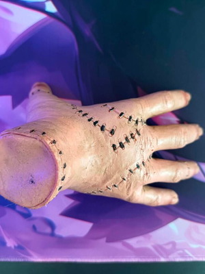 Wednesday The Thing plastic hand prop used