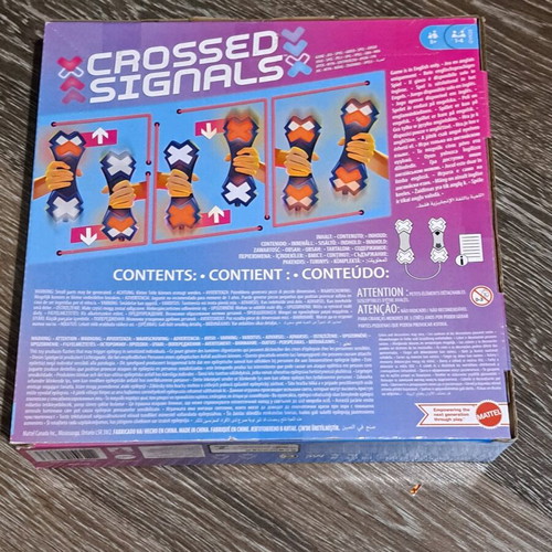 Mattel Crossed Signals electronic game model GVK25 new