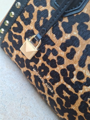 Michael Kors handbag, black and brown