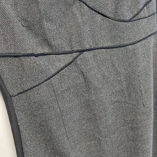 Bianco sleeveless dress used grey/black one size