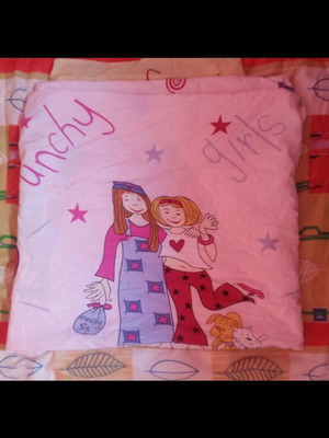 Single children's bedsheet like new, 160x220 cm, without elastic