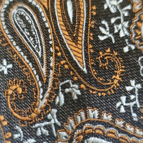 Silk tie new with unique paisley design