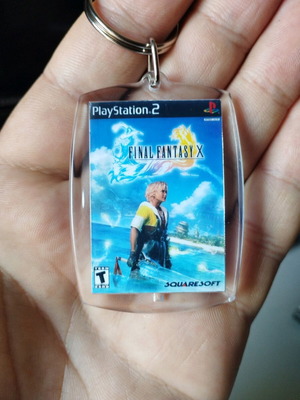 Final Fantasy X PS2 μπρελόκ καινούργιο από ακρυλικό