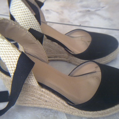 Tulipano women's platform shoes with rope and buckle size 36 like new