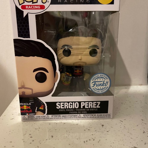 Funko Pop! Sergio Perez Oracle Red Bull Racing 05 vinyl figure new
