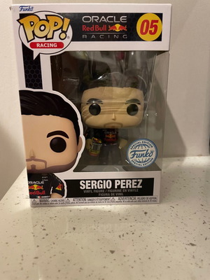 Funko Pop! Sergio Perez Oracle Red Bull Racing 05 vinyl figure new
