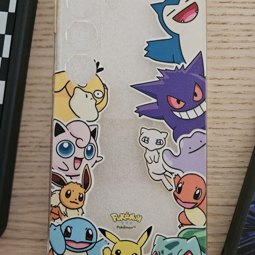 Samsung S23 cases like new, pack of 3 with anime and Pokémon designs